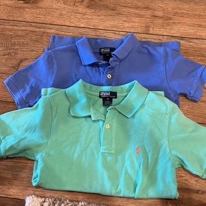 Two Ralph Lauren Polo shirts